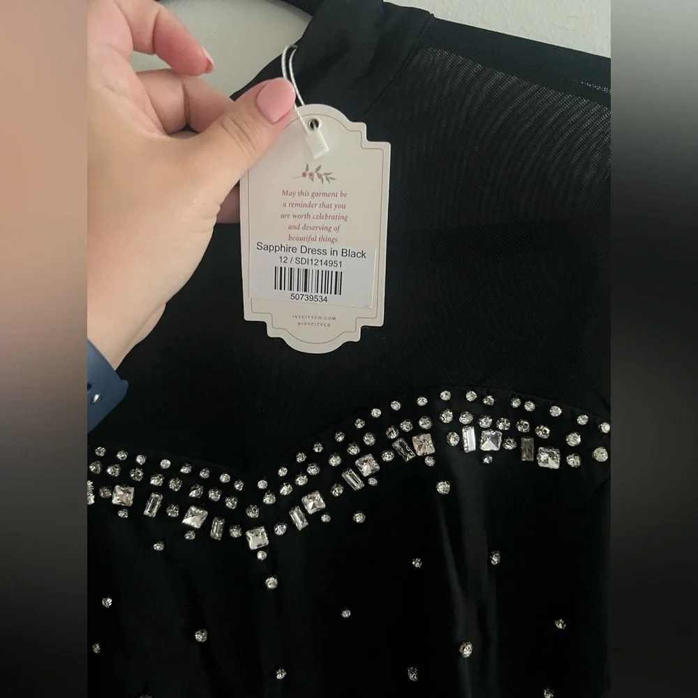 Ivy City Co Sapphire dress Size 12 - Picture 6 of 9